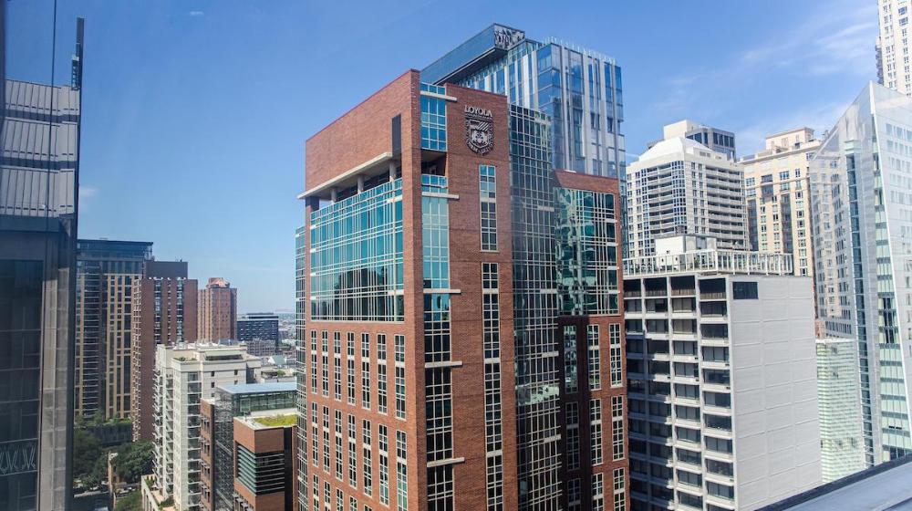 Loyola University Chicago Baumhart suites exterior